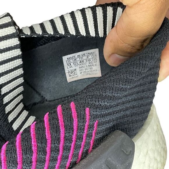 Adidas NMD CS2 Primeknit Shock Pink Slip On Sneakers BA7188 Men’s Size 13 - Picture 4 of 9